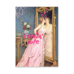 Altered Vintage Art - Feelin' Cute