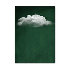 Emerald Green Cloud Wall Art