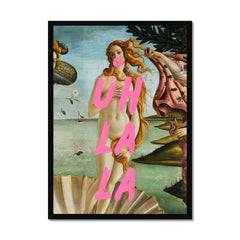 Altered Vintage Art - Uh La La