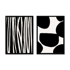 Monochrome Medley: Set of 2 Prints