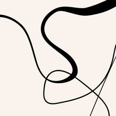 Beige Aesthetic Line Art