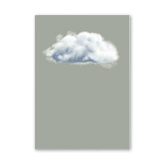 Sage Green Cloud Wall Art