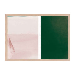 Pink and Emerald Harmony