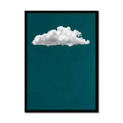 Turquoise Green Cloud Wall Art