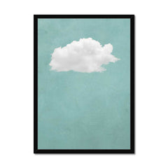 Canvas - Green Cloud Art