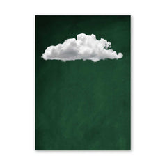 Emerald Green Cloud Wall Art