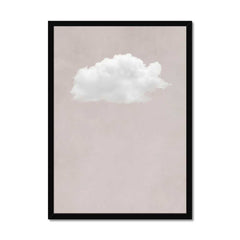 Canvas - Beige Cloud Art