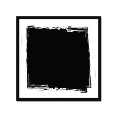 Black Abstract Square