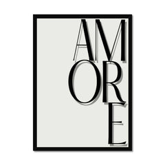 Amore - Typography Art