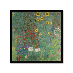Garden with Sunflowers - Gustav Klimt