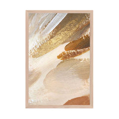 Abstract Beige Brushstroke Palette