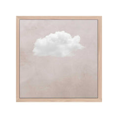 Canvas - Beige Cloud Art