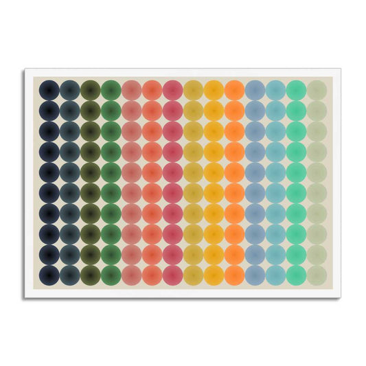 Colour Spectrum of Circles