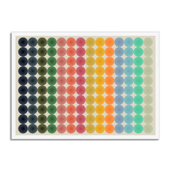 Colour Spectrum of Circles