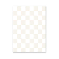 Chequered Beige Abstract