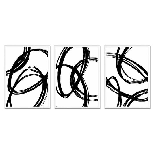 Monochromatic Orbital: Set of 3 Prints