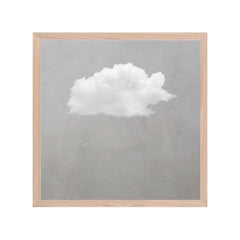 Cloud Wall Art - Grey
