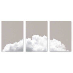 Beige Clouds Trio