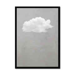 Cloud Wall Art - Grey