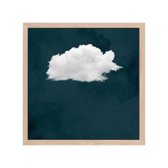 Canvas - Teal Cloud Art