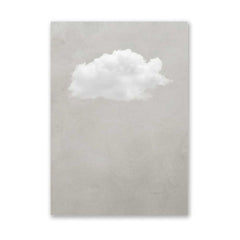 Cloud Wall Art - Grey