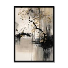 Twilight Serenity: Wabi-Sabi Riverside