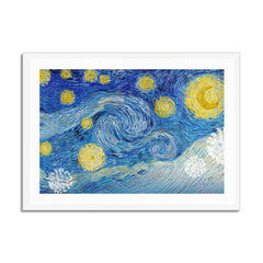 Starry Night - Altered Art - Vincent Van Gogh