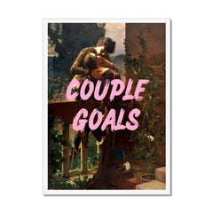Altered Vintage Art - Quote: Couple Goals