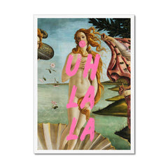 Altered Vintage Art - Uh La La