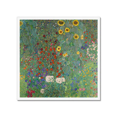 Garden with Sunflowers - Gustav Klimt