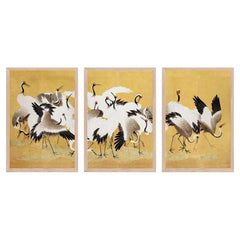 Japanese Cranes - Set of 3