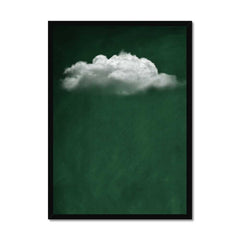 Emerald Green Cloud Wall Art