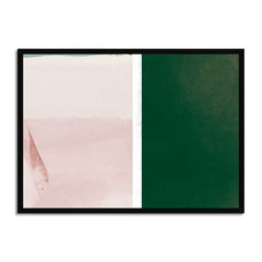 Pink and Emerald Harmony