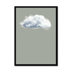 Sage Green Cloud Wall Art