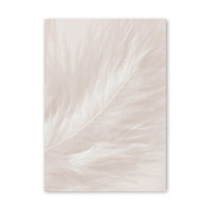 Light Beige Feather Wall Art
