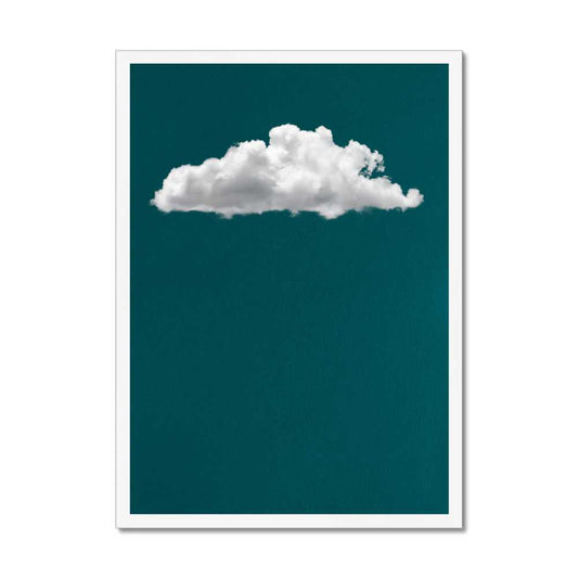 Turquoise Green Cloud Wall Art