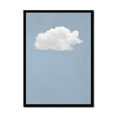 Cloud Wall Art - Blue
