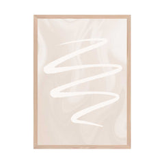 Beige Whisper Abstract