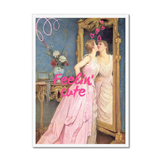 Altered Vintage Art - Feelin' Cute