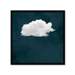 Cloud Wall Art - Blue/Turquoise