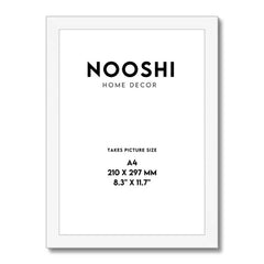 A4 White Frame
