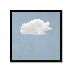Cloud Wall Art - Blue