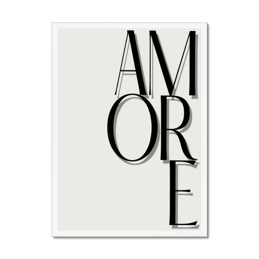 Amore - Typography Art