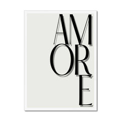 Amore - Typography Art
