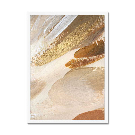 Abstract Beige Brushstroke Palette