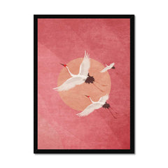 Japanese Flying Cranes