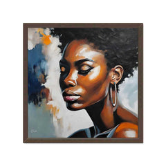 Women's Portraits Canvas - Luna