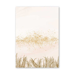 Sunset Sojourn: Abstract Flock of Birds in Flight