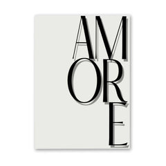 Amore - Typography Art
