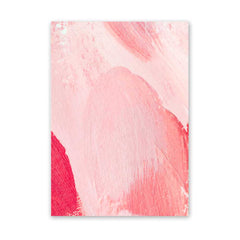 Pink Abstract Wall Abstract